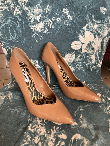 Dune brown heels - uk, 4