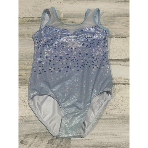 Leotard girls blue - leotard,