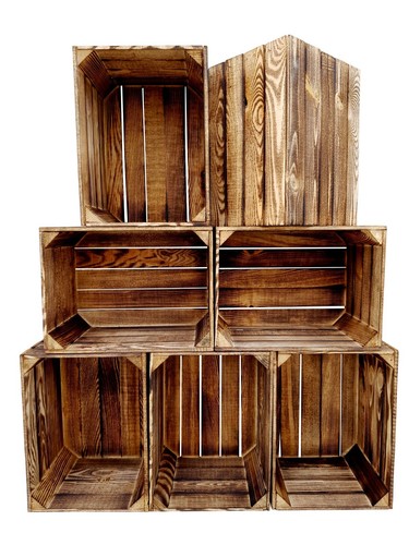 Wooden crates 39x29x24 cm - crates,,