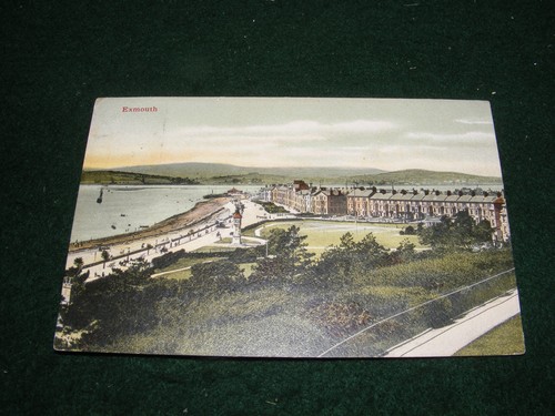 Vintage postcard exmouth town - vintage,