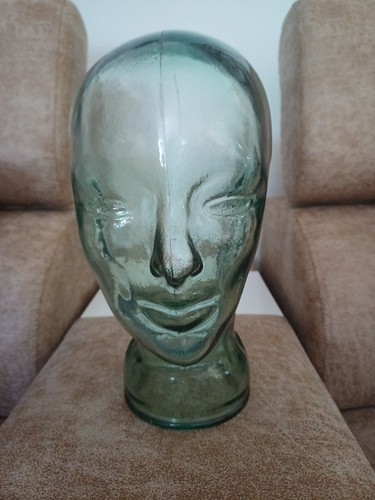 Vintage glass mannequin - glass,