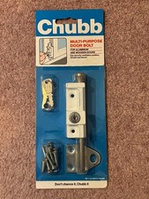 Chubb 8K116 Multi Purpose Door Bolt Lock White