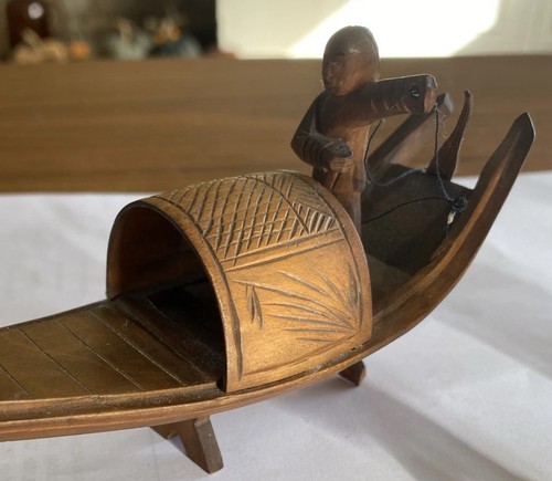 Chinese male sampan with an - sampan,