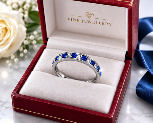 Simulated sapphire diamond - simulated,