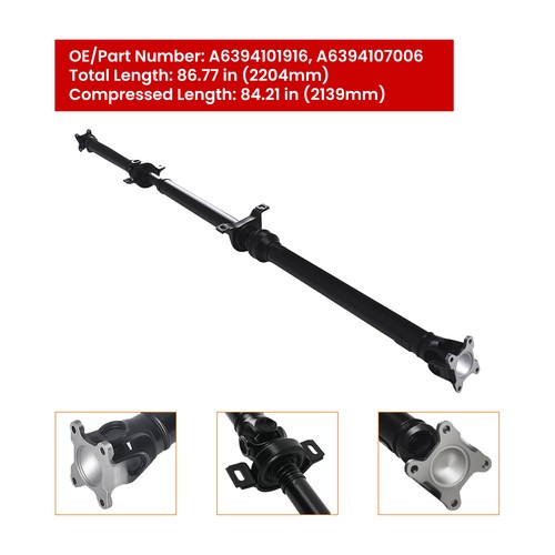Rear propshaft driveshaft - rear,