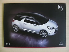 Citroen DS3 UK Sales Brochure