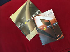 RENAULT 2004 MEGANE COUPE CABRIOLET UK ENGLISH BROCHURE + PRICES OPTIONS LIST