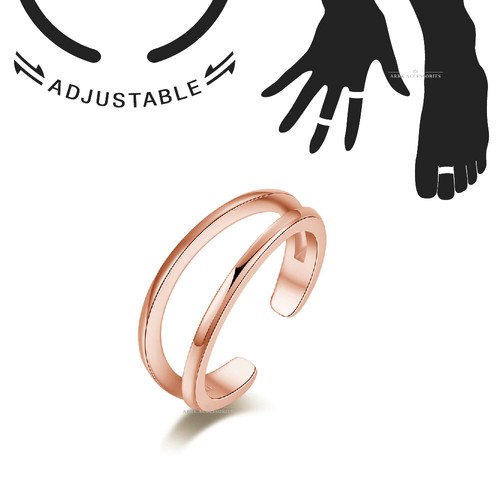 Toe ring double - toe, band