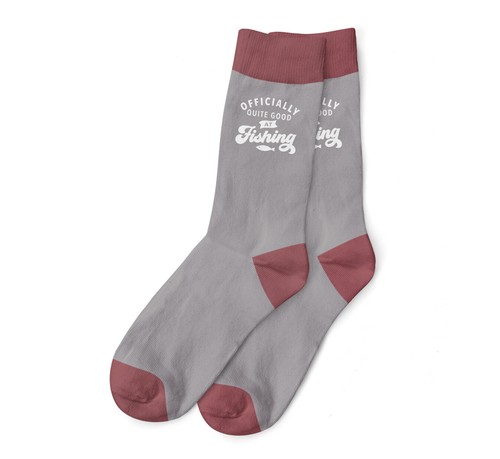 Fishing socks gift - gift, women