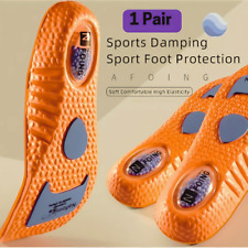 Orthotic Insoles For Arch Support Plantar Fasciitis Flat Feet Gel Heel Back Pain