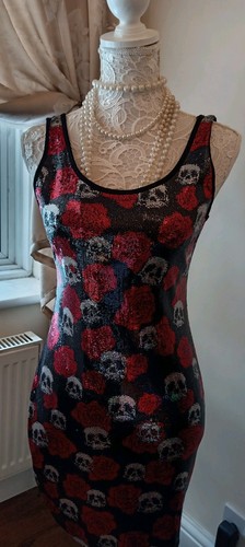 Ladies dress size - 10, skulls