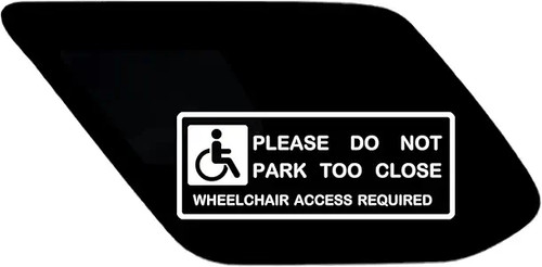 Access required car sticker - car,