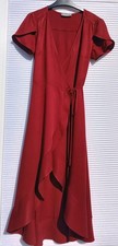 Oasis red wrap over red midi