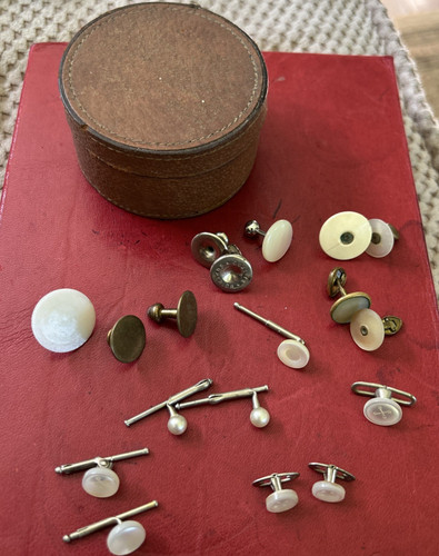 Vintage dress shirt studs - vintage,