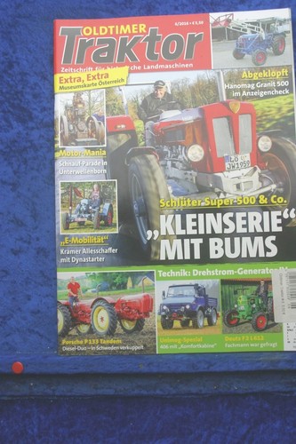 Vintage tractor hanomag - tractor, 6/16