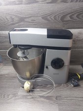 Kenwood KM250 Major Mixer Stainless Steel Bowl & 2 Beater Attachments Vintage