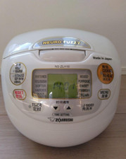 ZOJIRUSHI 220-230V Rice Cooker NS-ZLH10-WZ White 1L ‎680 W Made in Japan