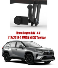 Swan Tow Bar For TOYOTA RAV-4 V (2018-) & 7 Pin Bypass Relay Kit - T197