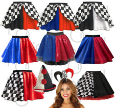 Ladies Jester Costume Skirt