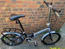 Aluminium folding bike - aluminium, new.