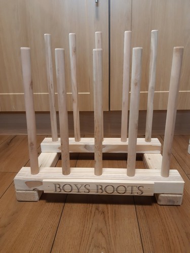 Personalised welly rack - personalised,