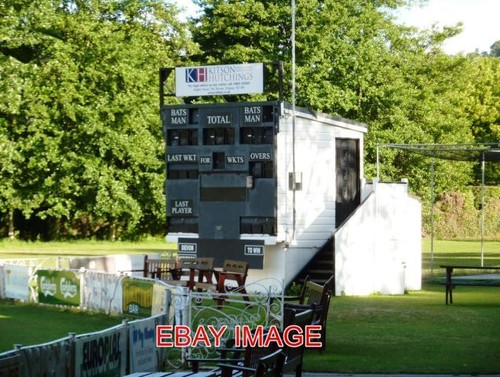 Photo cricket scoreboard the - cricket,