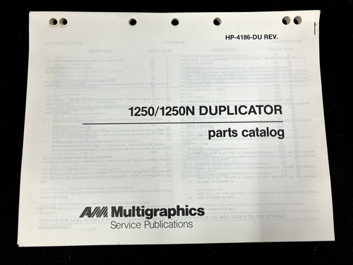 Multigraphics 1250 1250n - am,