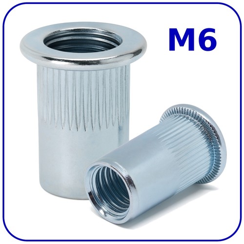 Rivnuts rivet nut steel - m6,