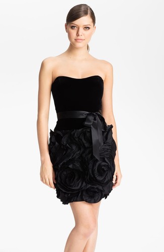 Adrianna papell strapless - adrianna,
