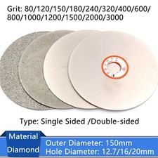 6'' 150mm Diamond Coated Flat