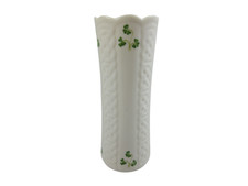 Belleek Shamrock Vase, Ireland, Height 13.5 cm