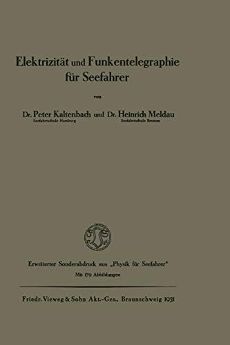			Elektrizitat und
