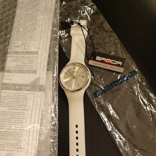 Sanda large white watch - large,