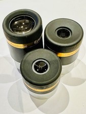 3PC 1.25" 4-23mm Wide Angle 62°Aspheric Eyepiece HD Fully Coated Telescope Parts
