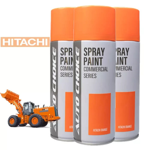 Hitachi orange digger spray - orange,