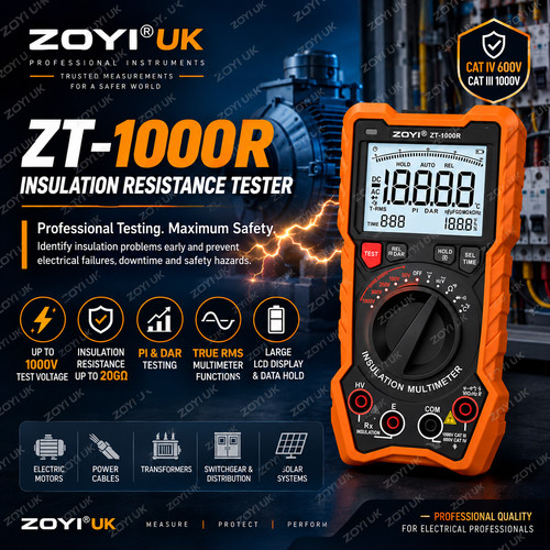 Zoyi 1000r digital - zt-1000r,