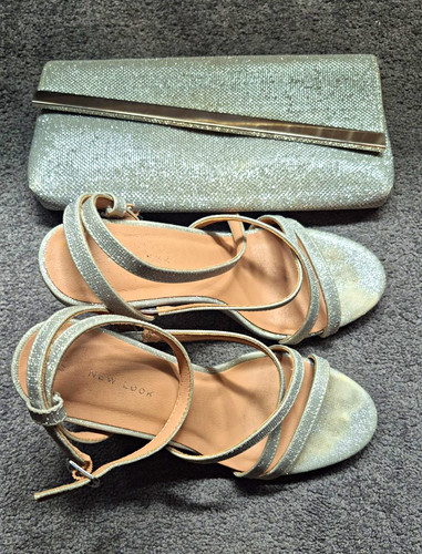 New look silver - look, glitter