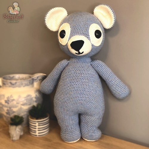 Large 52cm blue handmade - large,