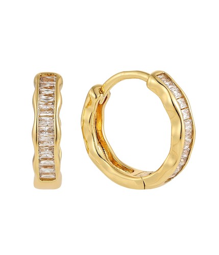 18k gold plated princess - gold, cut