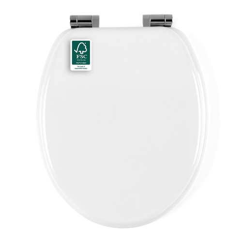 Beldray wooden toilet seat - toilet,