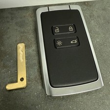 Renault Clio Captur Kadjar Zoe 3 Button Keyless Remote Key Card GENUINE TESTED