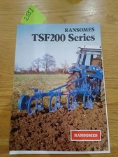 Ransomes Sims TSF 200 Series