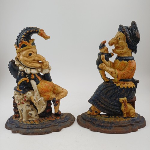 Pair punch and judy - and,