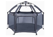 Baby Playpen, CutieClub Portable Playard Playpen with Safety Mattress