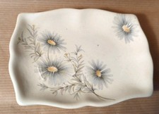 Axe Vale Pottery Trinket Dish Devon England Hand Painted