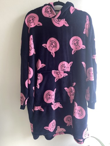 Percy pig navy hoodie - percy,