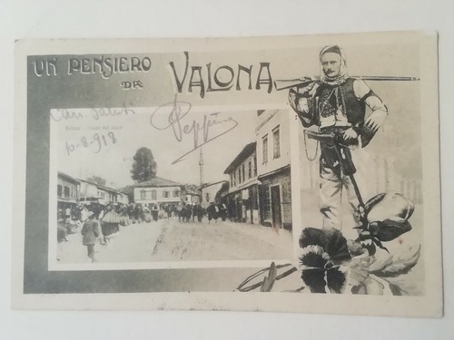 Postcard wallona albania - postcard, 1918