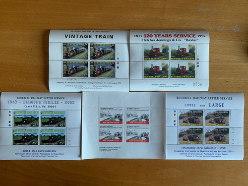 Bluebell railway letter - bluebell,