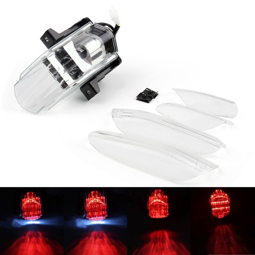 Clear led tail light with - tail,