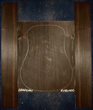 Guitar Luthier Tonewood Brazil  ROSEWOOD Acoustic backs sides SET